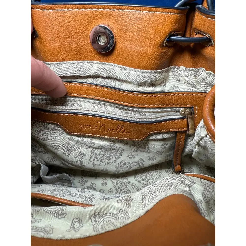 Simply Noelle snap tan hobo bag purse quiet luxury clean girl preppy minimalist‎